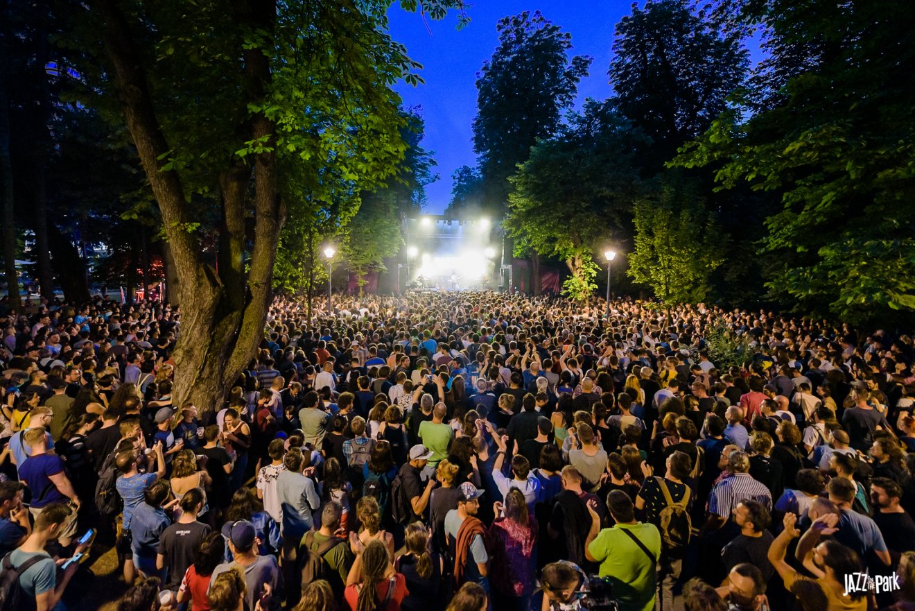 A Jazz in the Park Fesztivál a kolozsvári Sétatéren •  Fotó: Jazz in the Park/Facebook