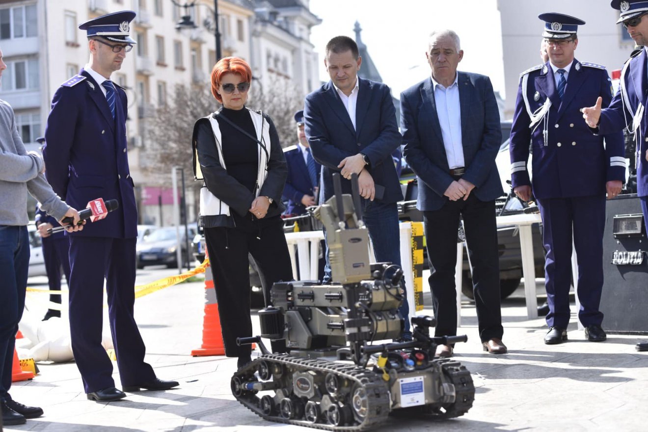 Olguţa Vasilescu polgármester meggyőződése, hogy az elkövető pszichopata •  Fotó: Olguta Vasilescu/Facebook