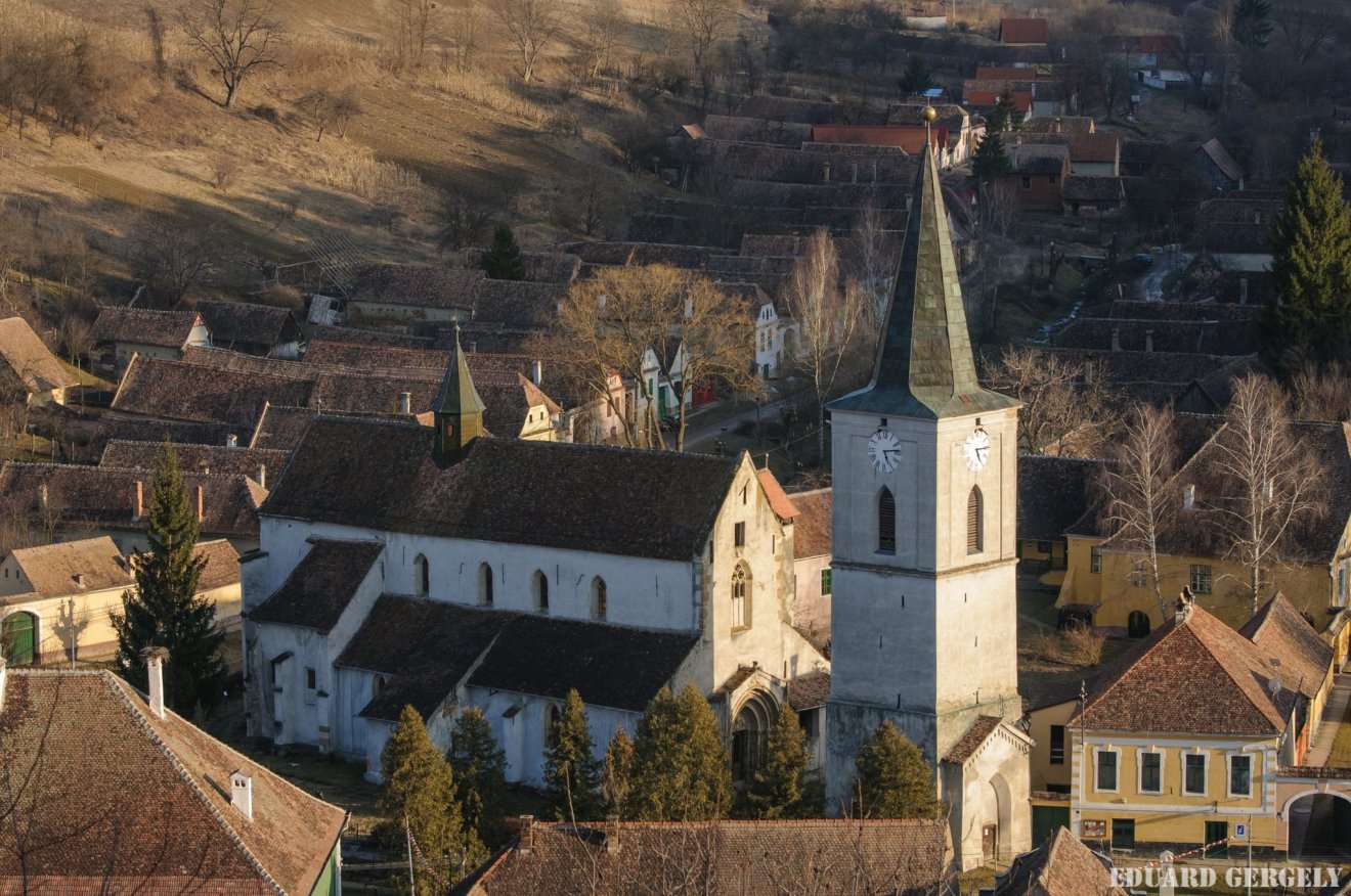 Riomfalva evangélikus erődtemploma késő gótikus stílusban épült •  Fotó: Sibiu Legendar/Eduard Gergely