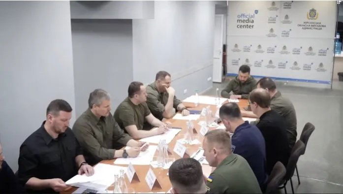 •  Fotó: Ukrán elnöki hivatal