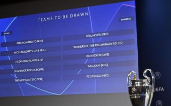 A Fradi feröeri csapat ellen kezd a BL-selejtezőben, a Farul a Sheriffel csatázik