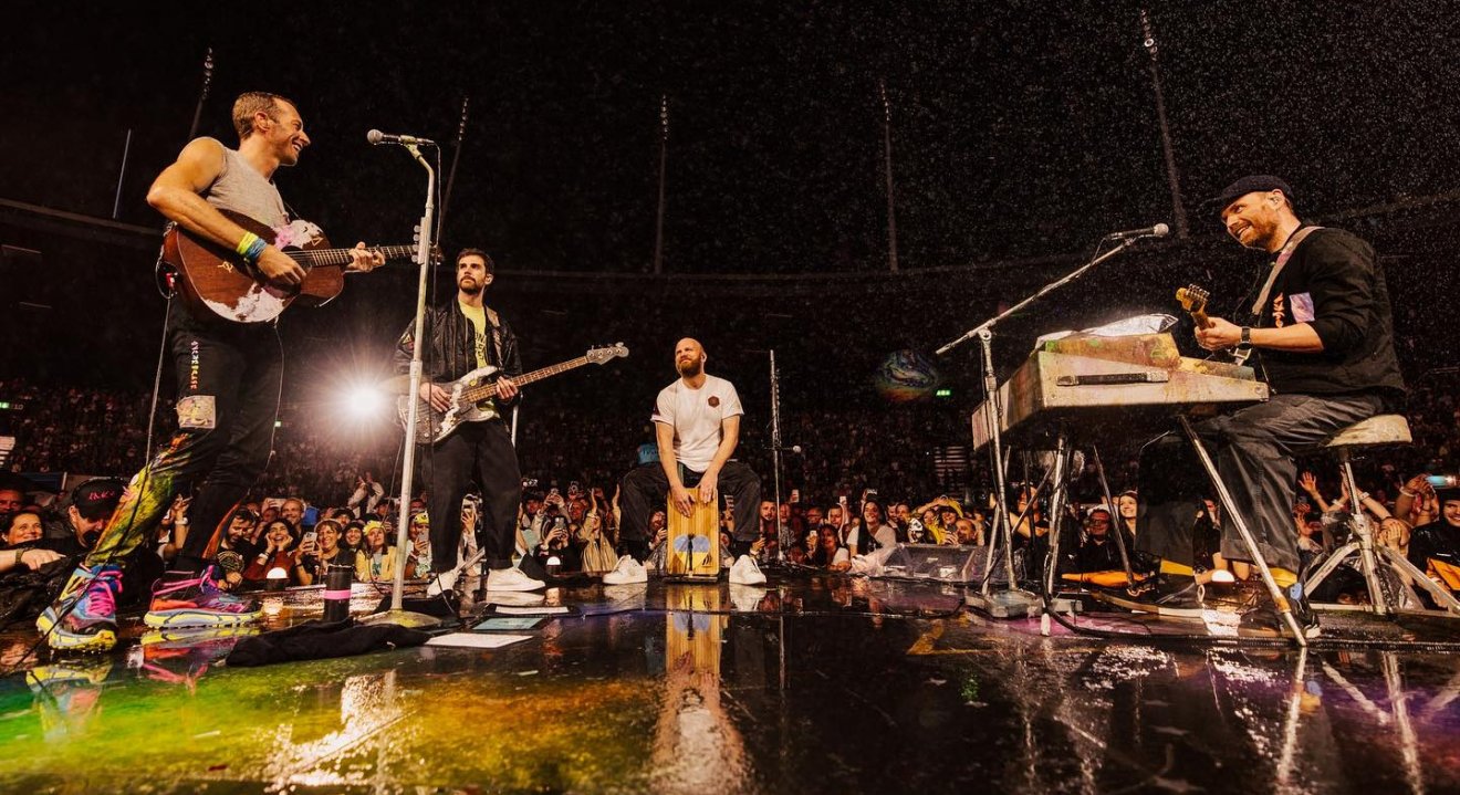 A Coldplay zenekar a 2024-es esztendő sokak által várt egyik neves fellépője •  Fotó: Facebook/Coldplay