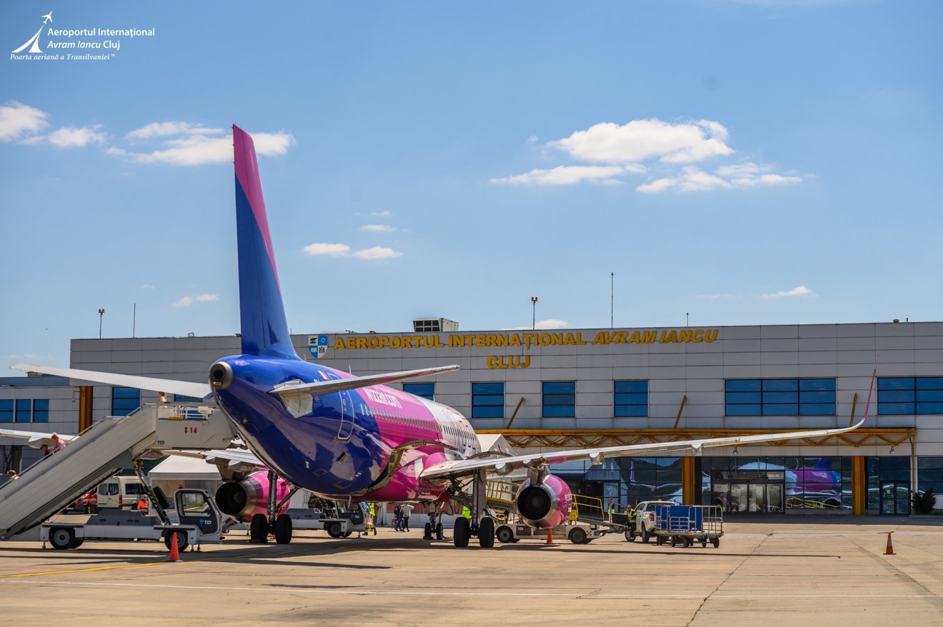 Képünk illusztráció •  Fotó: Facebook/Aeroportul Internațional Avram Iancu Cluj