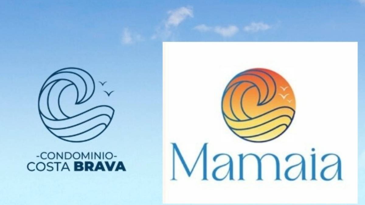 Szemmel látható hasonlóság. Balra a spanyolországi, jobbra a mamaiai logó •  Fotó: Dobrogealive.ro