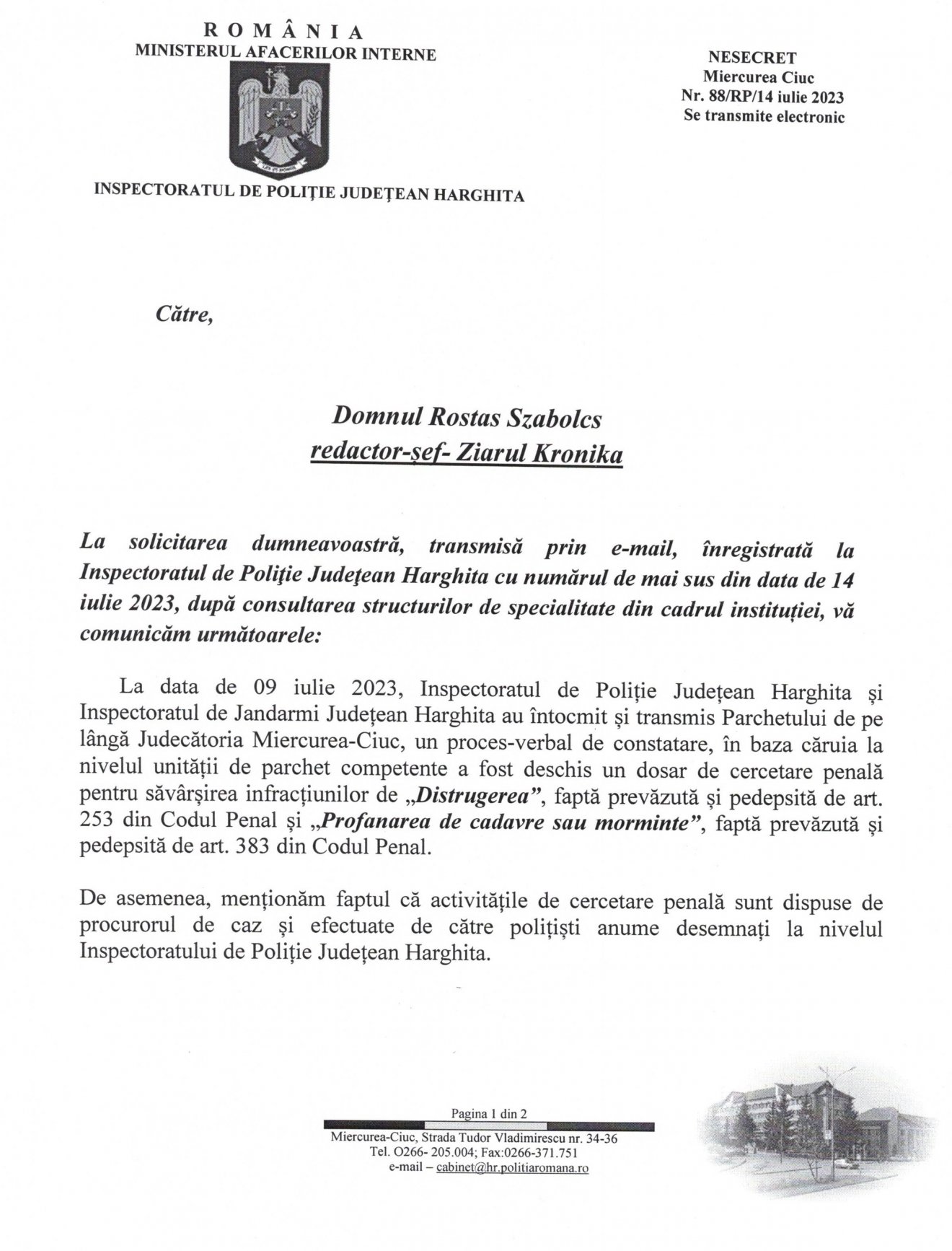 •  Fotó: Krónika