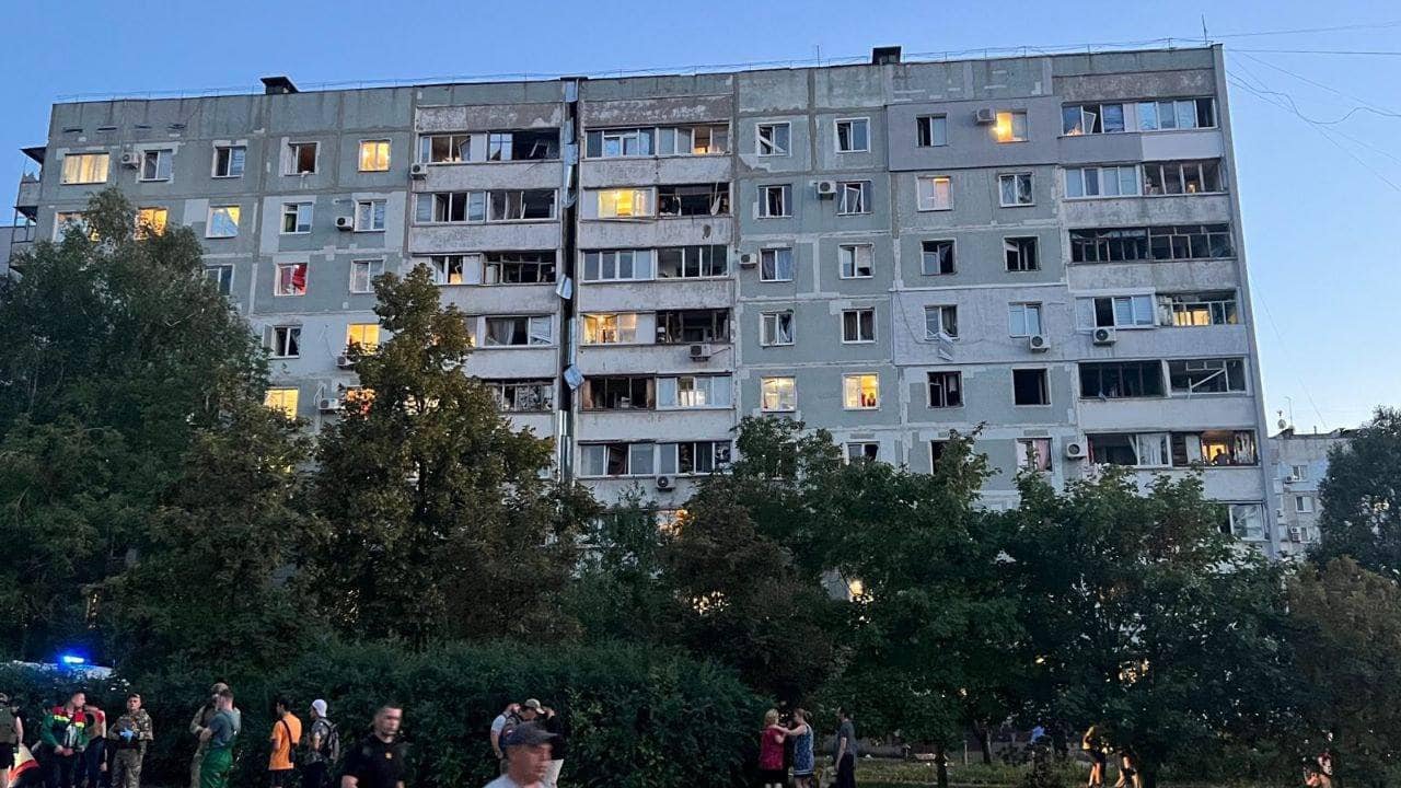 •  Fotó: Ukrán katasztrófavédelem