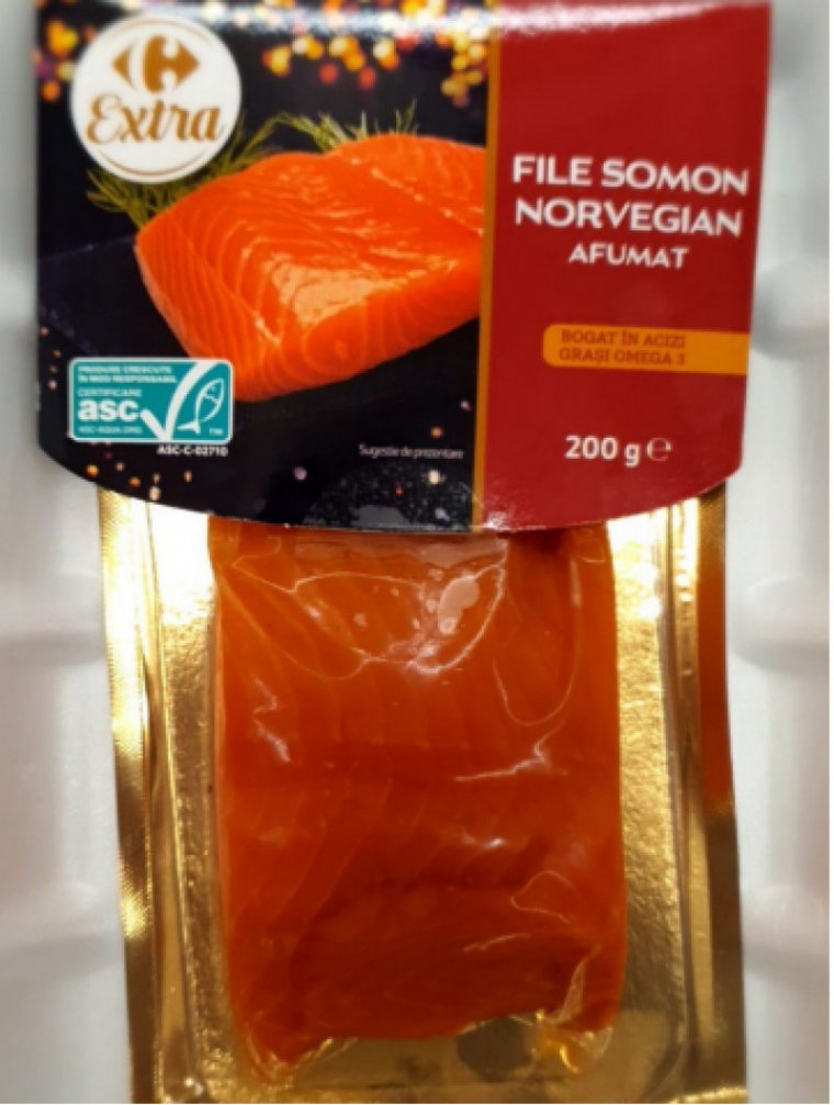 Listeriafertőzés miatt lazacfilét hív vissza a Carrefour