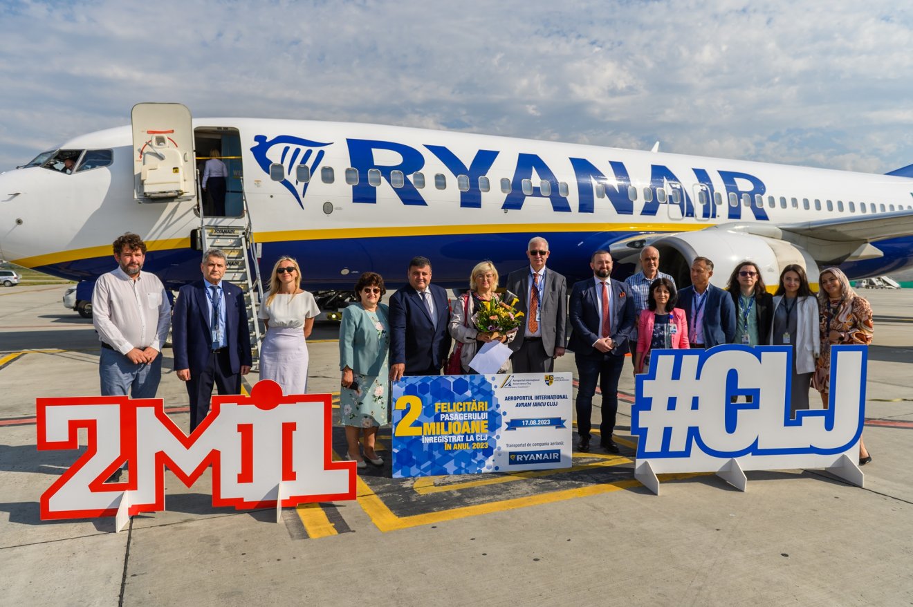 •  Fotó: Facebook/Aeroportul Internațional Avram Iancu Cluj