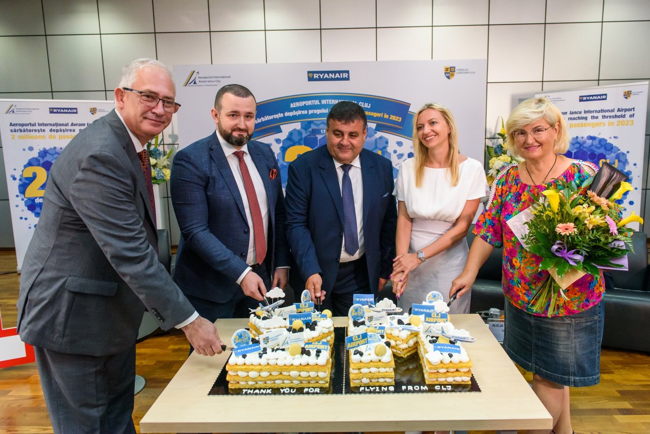 •  Fotó: Facebook/Aeroportul Internațional Avram Iancu Cluj