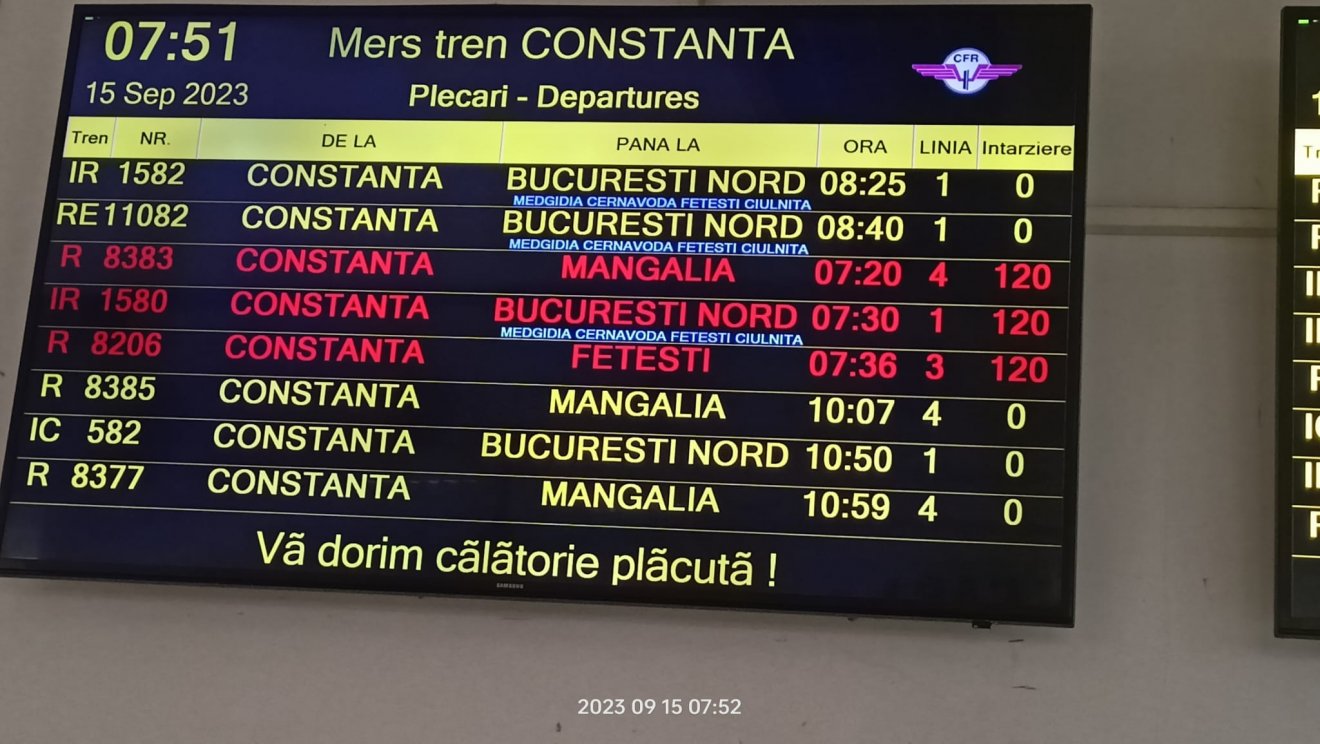 Több vonatjárat utasainak kétórás késéssel kellett számolniuk •  Fotó: Facebook/Elcatel szakszervezet