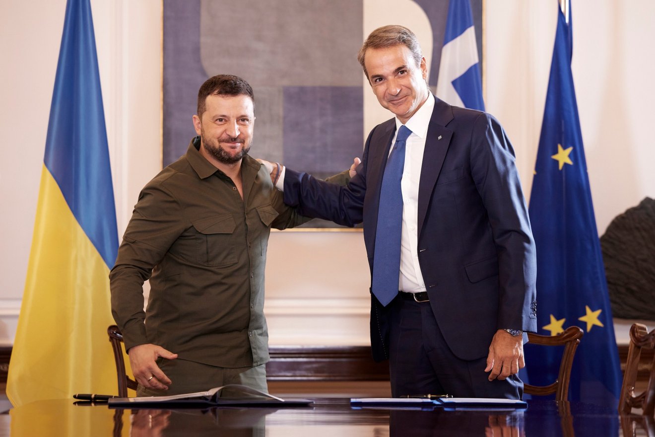 •  Fotó: Facebook/Volodimir Zelenszkij