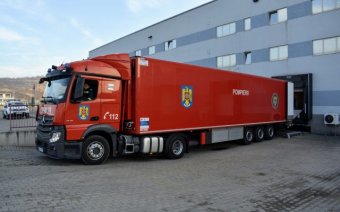 Szivárgás miatt egy oxigénpalackokat töltő vállalkozáshoz riasztották a tűzoltókat Kolozsváron