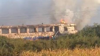 Ezúttal Nagyvárad határában gyulladt ki egy vonat