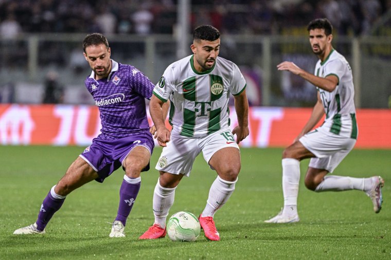 Majdnem nyert a Fradi Firenzében, a hajrában egyenlített a Fiorentina