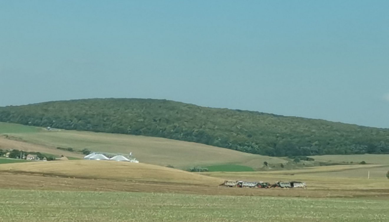A megyei tanács által közreadott felvételen a csirkefarm látható, a tanácselnök szerint innen ered a Kolozsvárt zavaró bűz forrása •  Fotó: Kolozs Megye Tanácsa