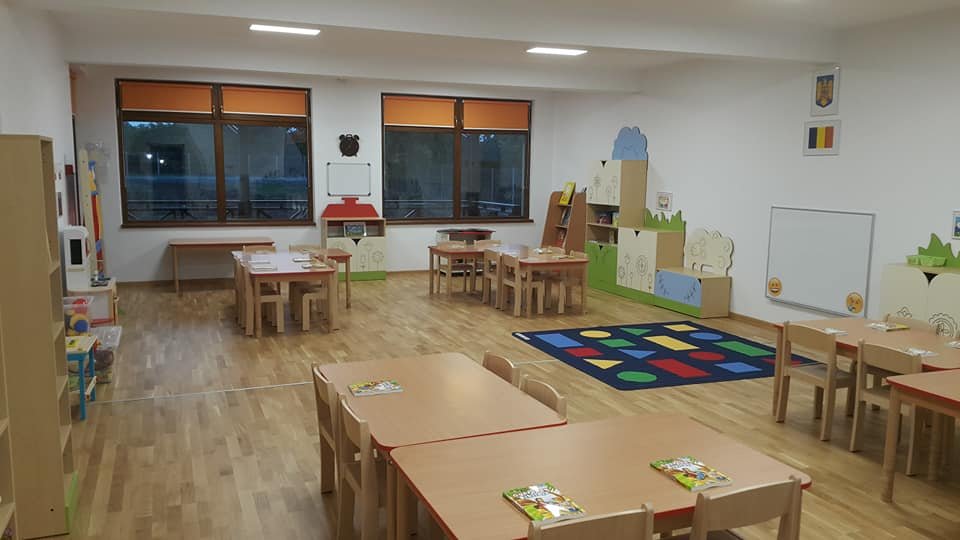 Az óvodába jelenleg csaknem hatvan gyermek jár •  Fotó: Facebook/Felépült a kertvárosi Kálvin-központ