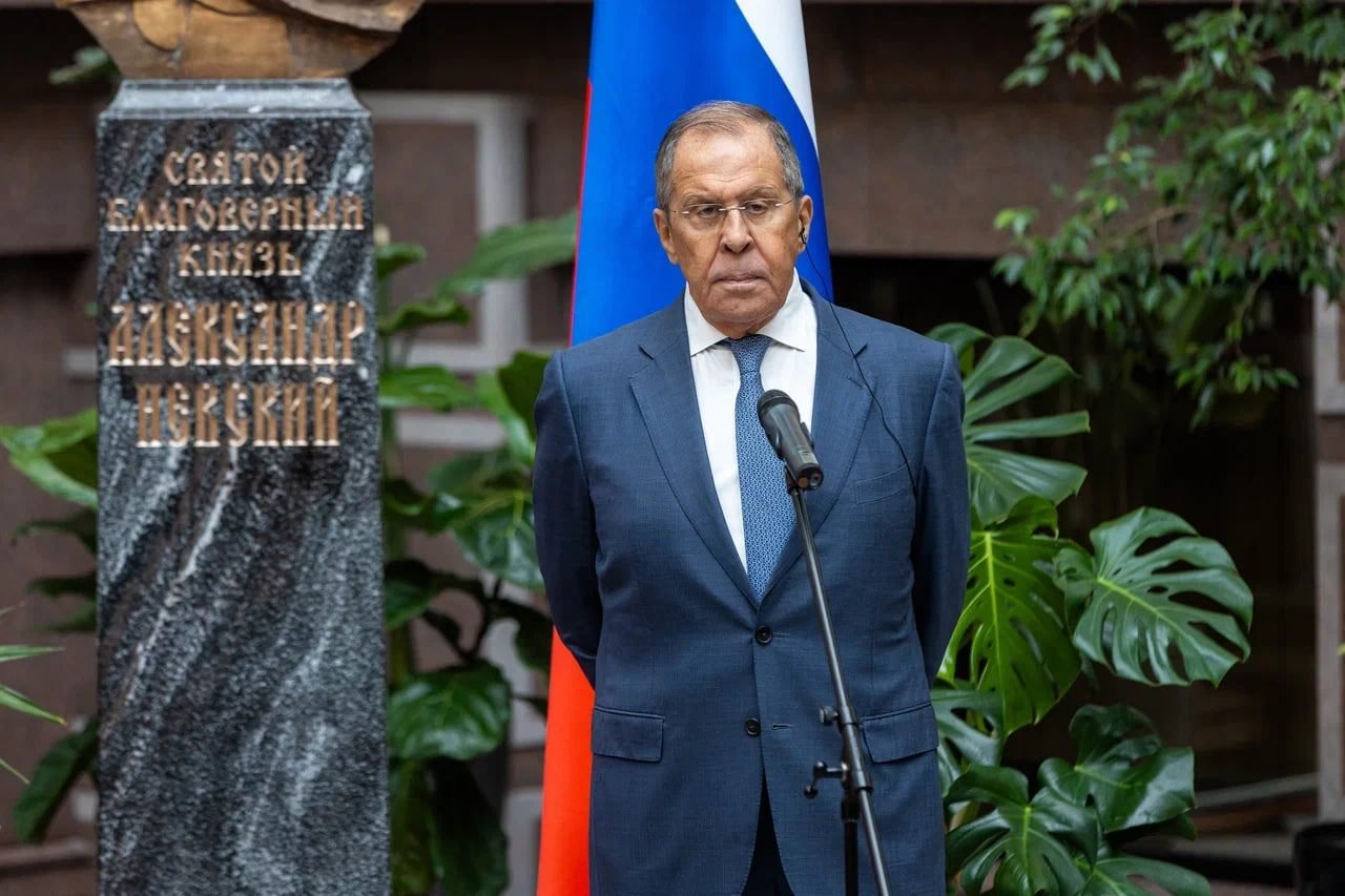 Szergej Lavrov orosz külügyminiszter •  Fotó: Facebook/Russian Foreign Ministry - МИД России