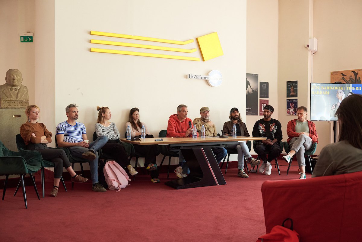 Új színészekről, új premierről, vendégrendezőről tettek bejelentést a teátrum sajtótájékoztatóján •  Fotó: Biró István / Kolozsvári Állami Magyar Színház