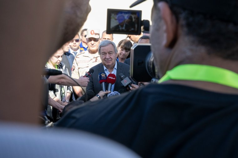 Visszautasítja az ENSZ főtitkára Izrael vádjait, miszerint mentegette a Hamász terrorcselekményeit