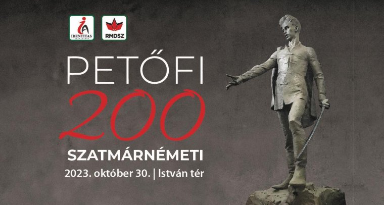 Egész alakos Petőfi-bronzszobrot, Deák Árpád alkotását avatják fel hétfőn Szatmárnémetiben