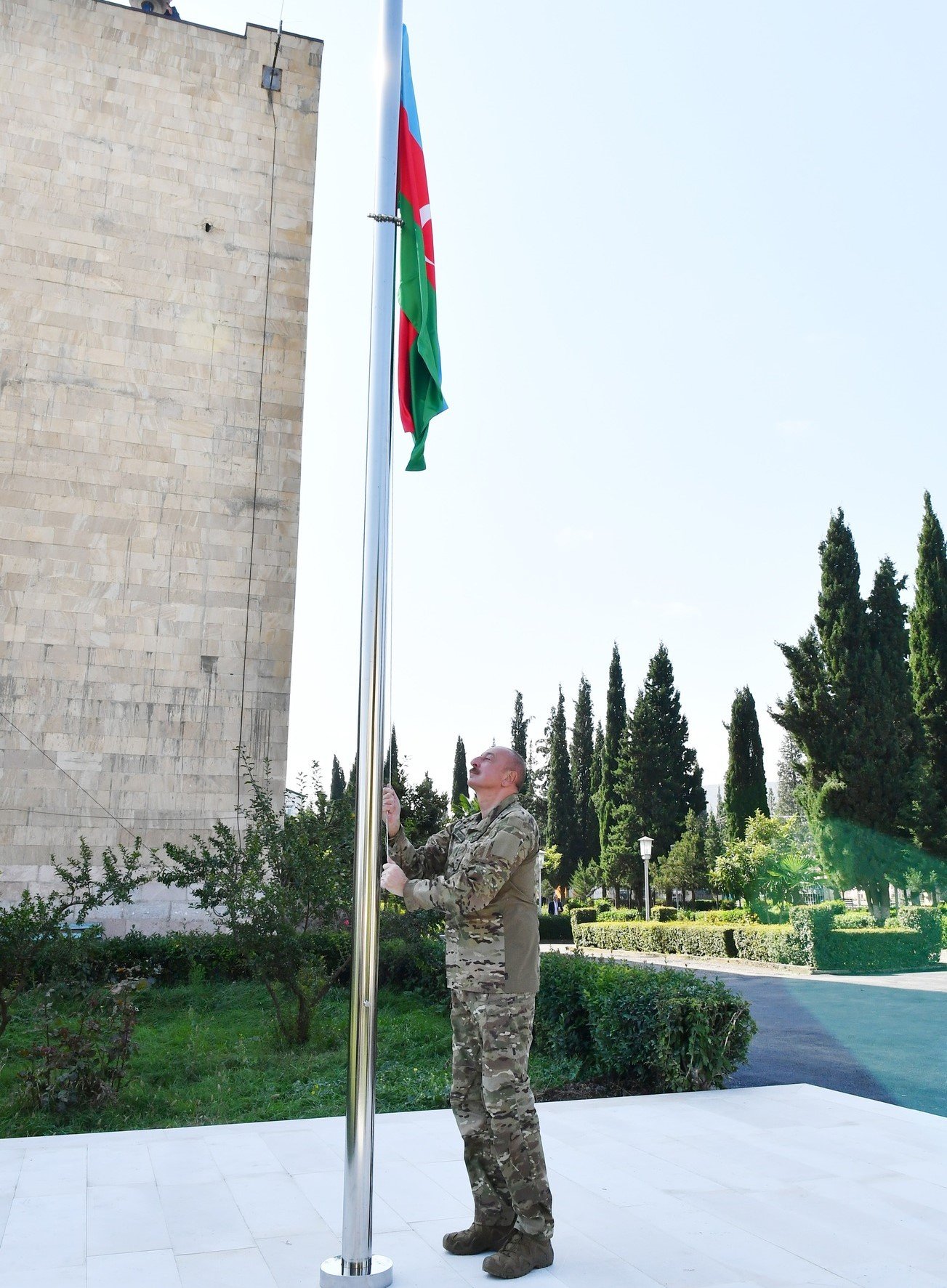 •  Fotó: Ilham Aliyev/Facebook