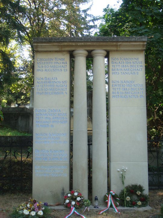 Kós Károly néprajzkutató, muzeológus, építész, író (1883-1977) sírjánál is megemlékezést szerveznek •  Fotó: Házsongárd/Facebook