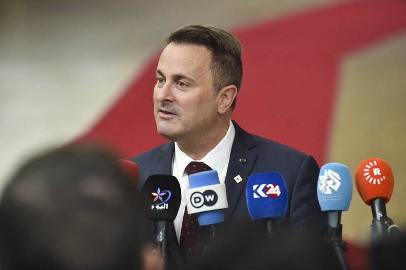 Xavier Bettel luxemburgi kormányfő •  Fotó: Európai Tanács