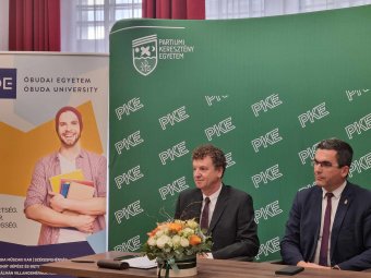Stratégiai jelentőségű képzés indítását jelentette be a Partiumi Keresztény Egyetem az Óbudai Egyetemmel együttműködésben