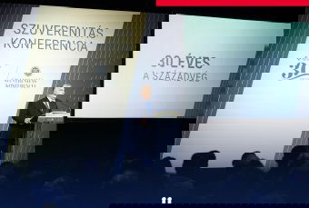 Orbán Viktor: Magyarország addig nem lesz szuverén, amíg liberális hegemónia uralja a közgondolkodást