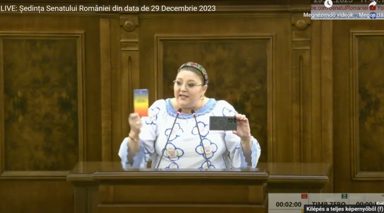 Șoșoacă: Románia Ausztria-Magyarország részévé válik, Orbán Viktor irányítja a román kormányt