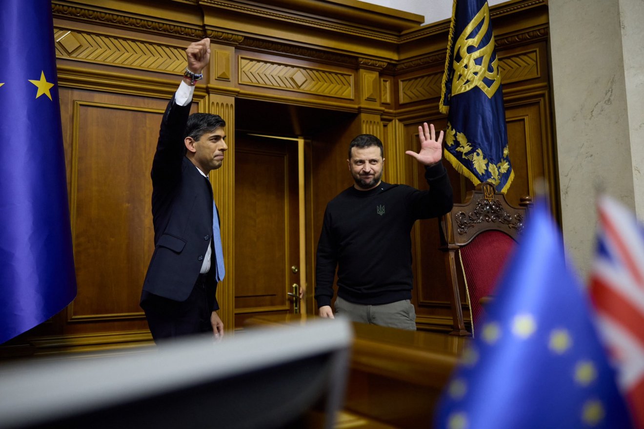 •  Fotó: Facebook/Volodimir Zelenszkij