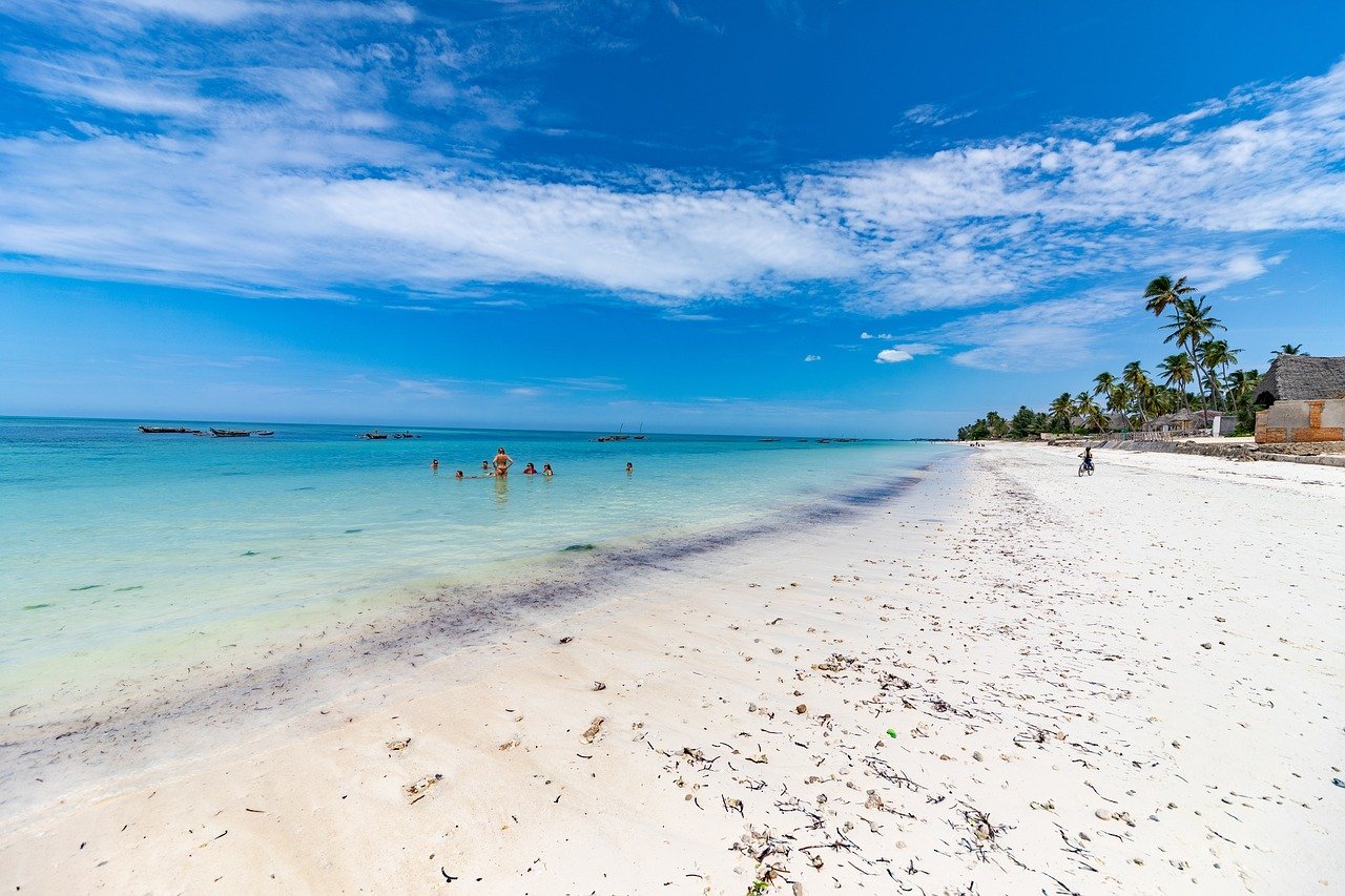 Csábító látvány Zanzibár tengerpartja •  Fotó: Pixabay