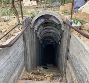 Mecsetek alatt bukkant alagutakra Gázában az izraeli hadsereg