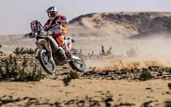 A szatmárnémeti Gyenes Emánuel a 27. helyen végzett a Dakar-rali 48 órán át tartó szuperszakaszán