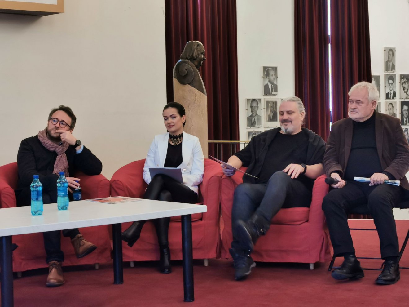 Jankó Zsolt, Modra Noémi, Szilágyi János és Szép Gyula •  Fotó: Kolozsvári Magyar Opera