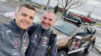 Újabb fagyos kalandra indul Daciával a szatmári Bertici Attila és fia, ezúttal a Pamír-hegység a fő úticéljuk