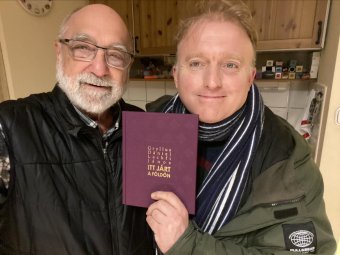 Itt járt a Földön címmel közös ünnepi albumot készített Gryllus Dániel és Lackfi János