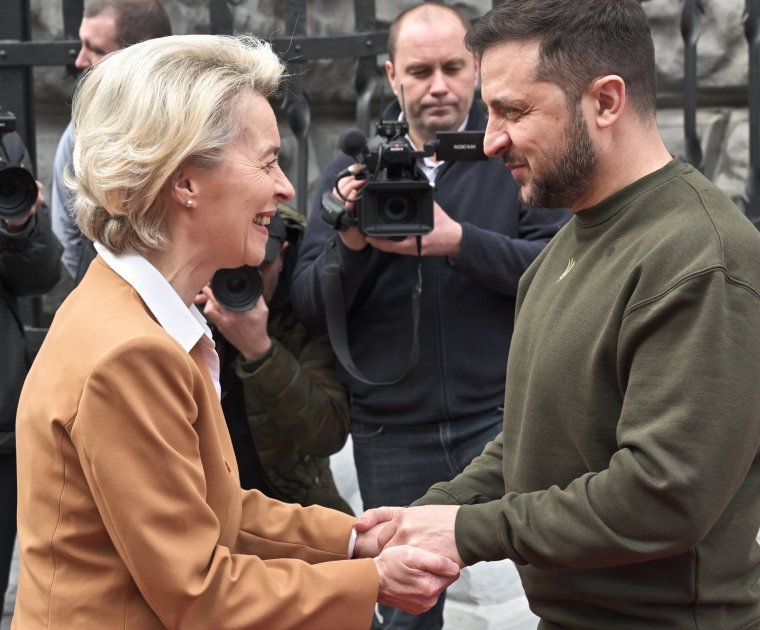 Von der Leyen: lelkesedés és sebesség van, de további reformok kellenek Ukrajna EU- és NATO csatlakozásához