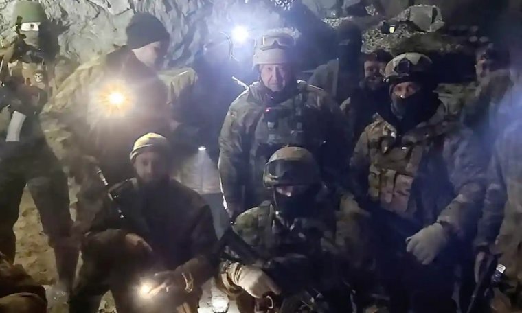 Bahmuttal szomszédos település elfoglalását jelentette a Wagner csoport vezetője