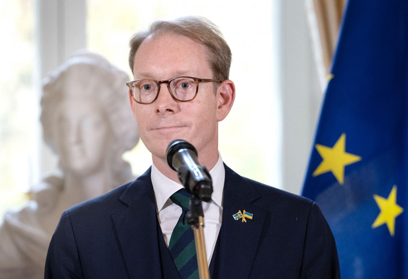 Tobias Billström svéd külügyminiszter •  Fotó: Facebook/Tobias Billström