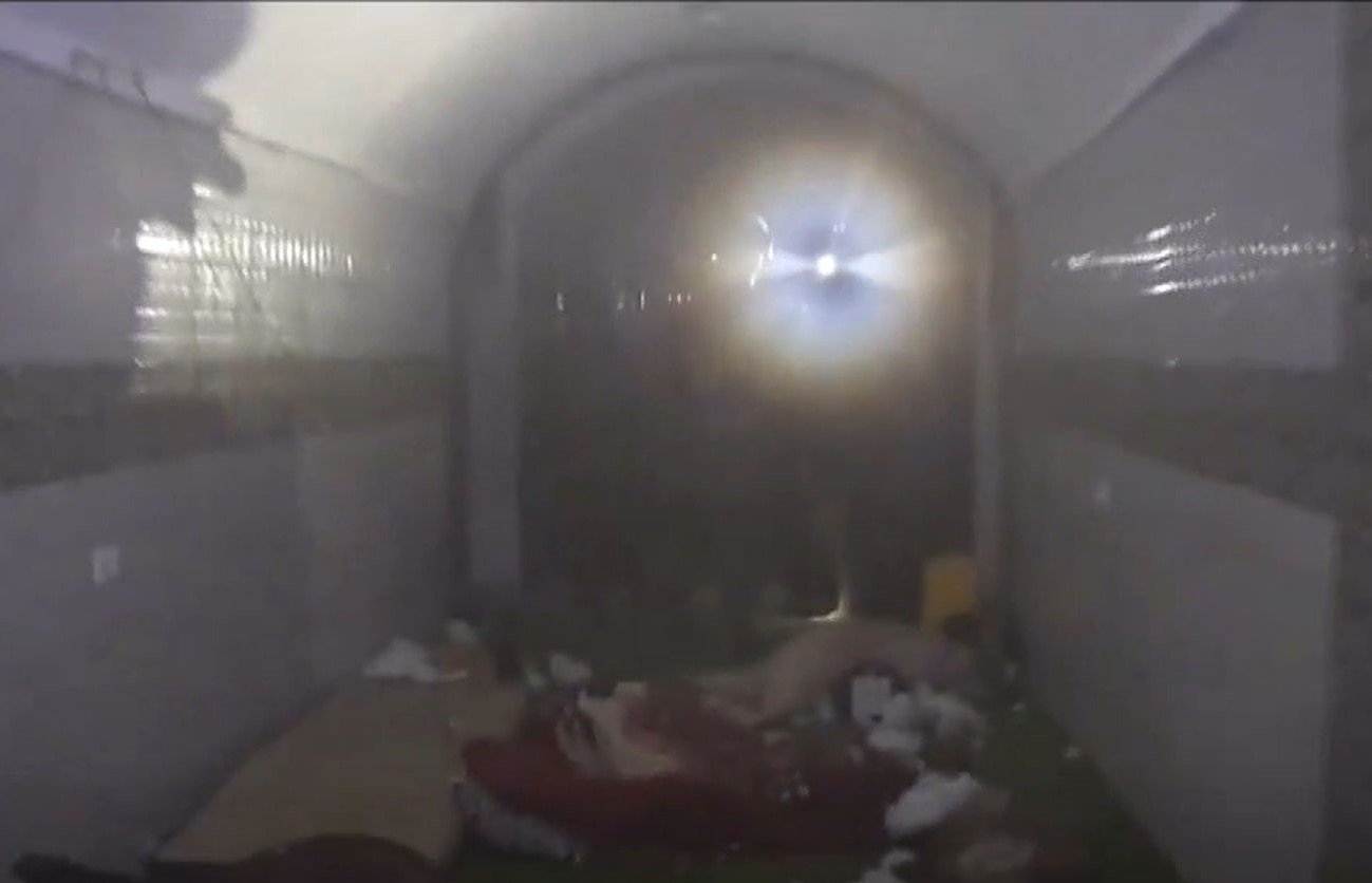 Az izraeli hadsereg katonái naponta fedeznek fel újabb alagutakat Gázában •  Fotó: Képernyőmentés – videofelvétel