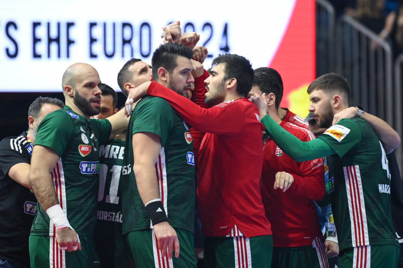 Öt győzelemmel és három vereséggel az ötödik helyen zárták az Eb-t a magyarok •  Fotó: MTI/Czeglédi Zsolt