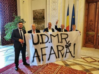 Magyarok román pártszínekben