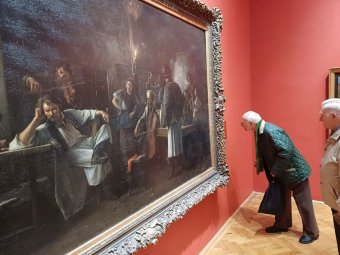 Munkácsy és kortársai: magyar tárlatvezetés is lesz a Múzeumok éjszakáján az aradi Képtárban