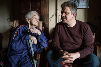 Marosvásárhely utolsó haláltábor-túlélőjével találkozott Soós Zoltán polgármester a holokauszt emléknapja alkalmából