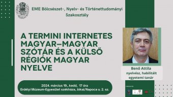 Erdélyi, vajdasági, felvidéki, kárpátaljai kisebbségi magyar nyelvváltozatok online szótárát ismertetik