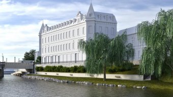 A Szent László híd alatt is áthalad a Sebes-Körös jobb partjára tervezett új nagyváradi sétány