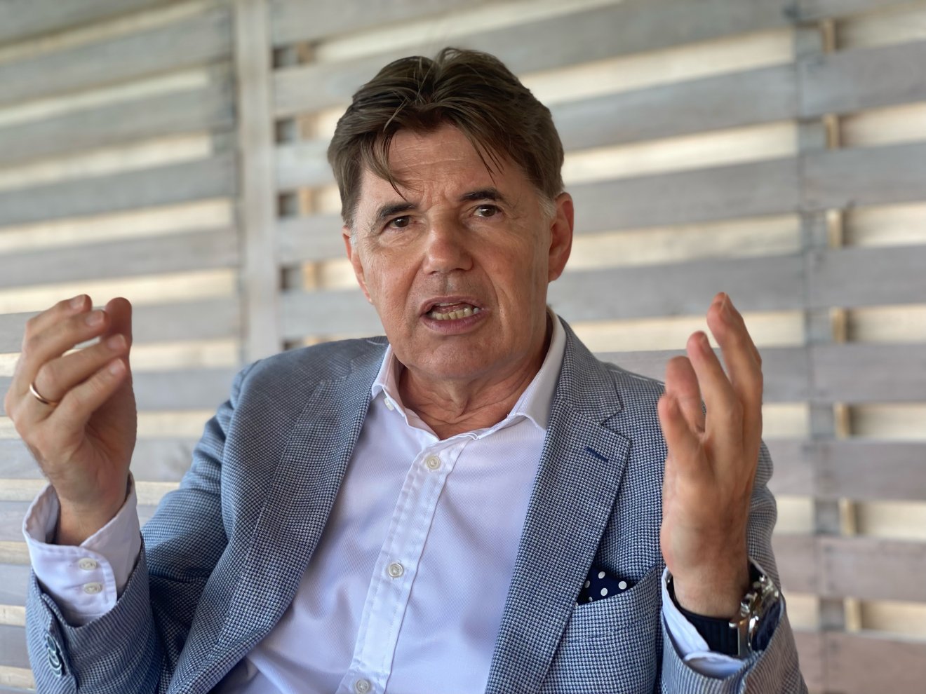 Nagy Elek: „A gyalui várkastély egyértelműen érzelmi kérdés számomra, ez nem olyan, mint egy anyagilag megtérülő vállalkozás” •  Fotó: Nagy Elek személyes archívumából