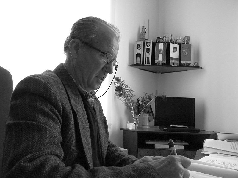 Almási Vince, az Arad megyei Kisiratos község korábbi polgármestere (1949 – 2024) •  Fotó: Pataky Lehel Zsolt