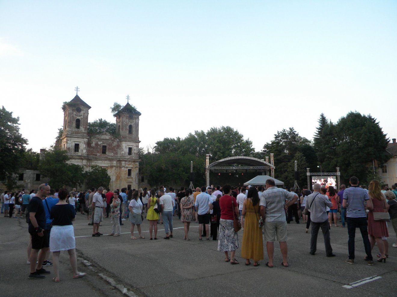 Az aradi filharmónia 2016-ban szimfonikus rockkoncertet tartott a várban •  Fotó: Pataky Lehel Zsolt